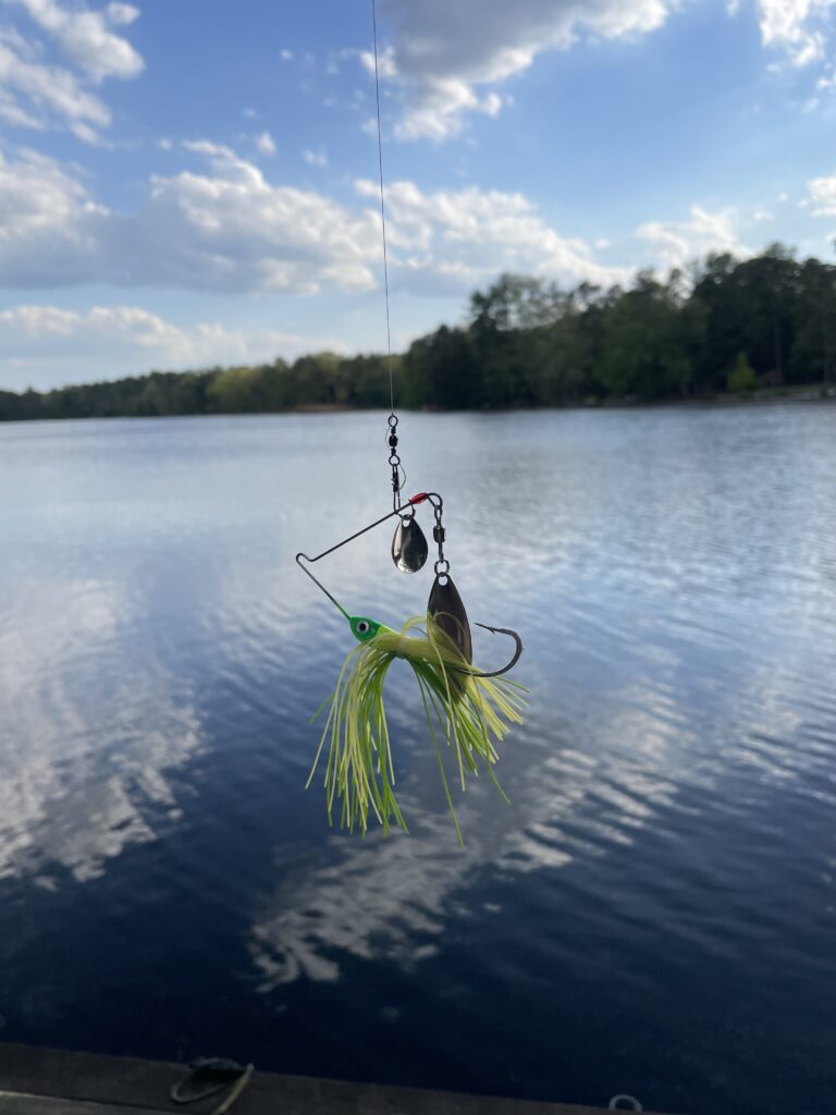 If your spinner bait looks like this, there's a reason you're not catching fish!