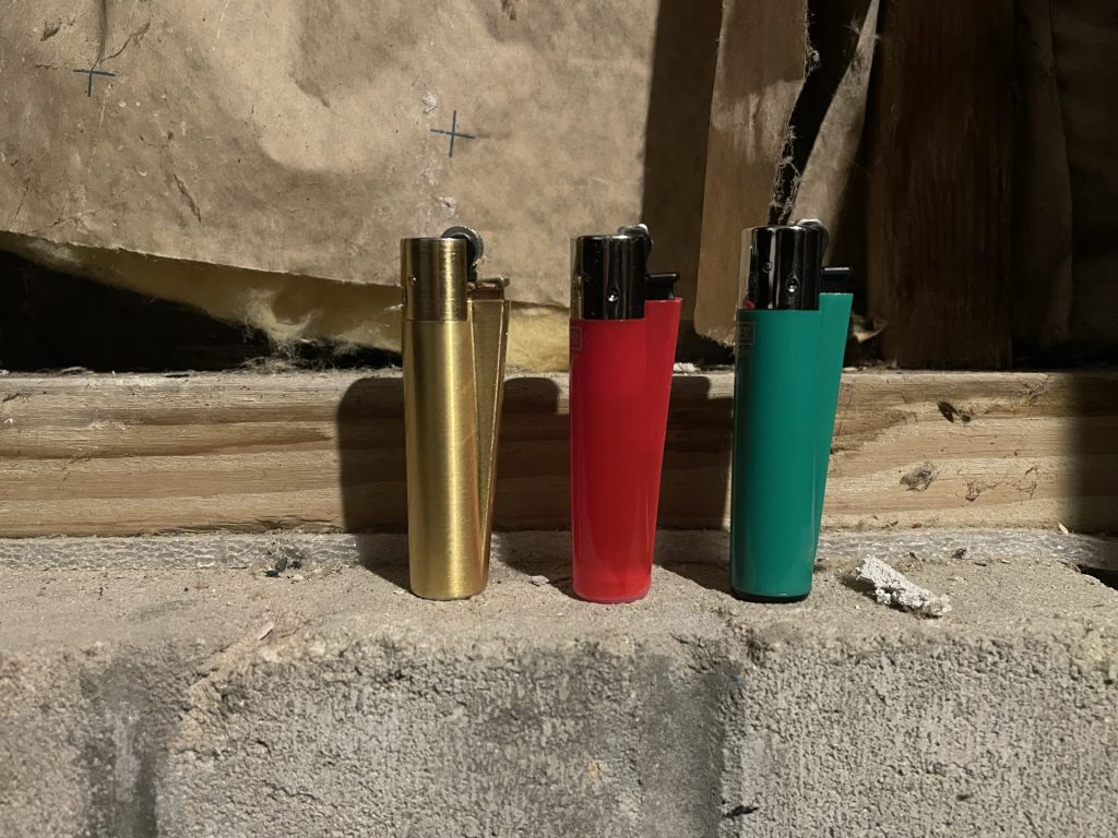 Three Assorted Clipper Lighters