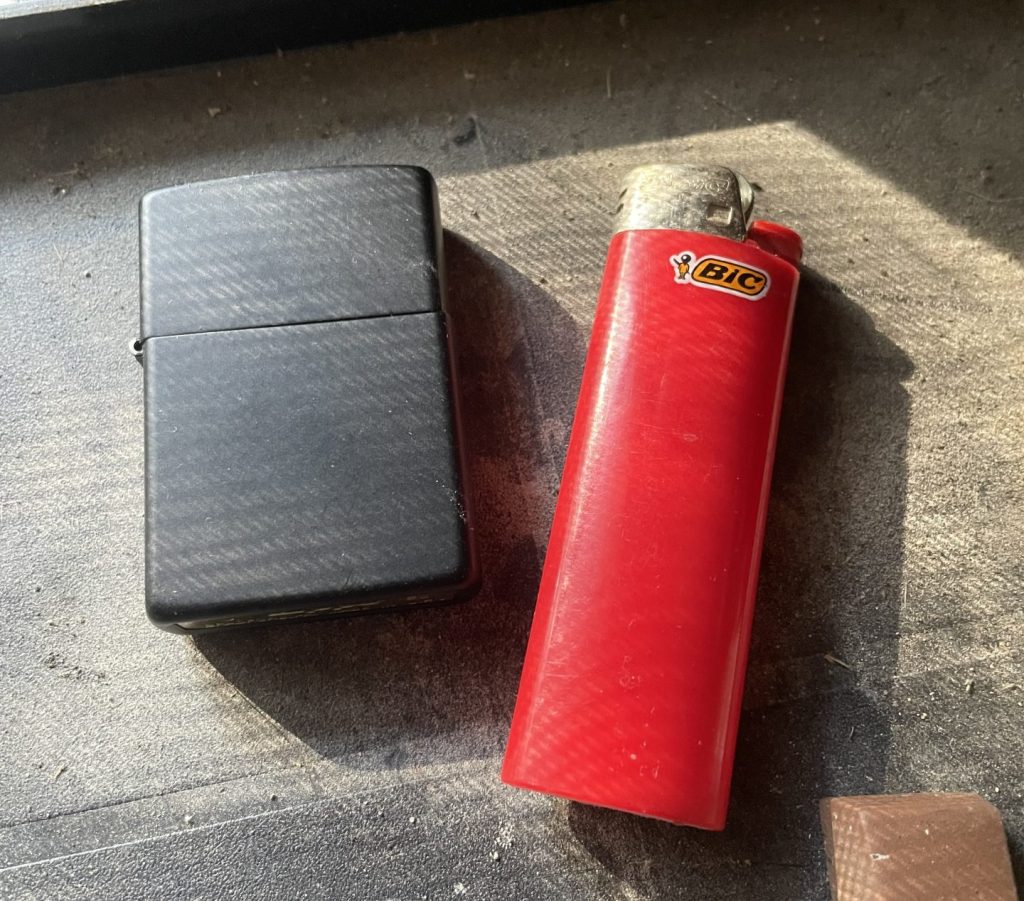 bic lighters finally came and i can start using this now lol : r/Supreme