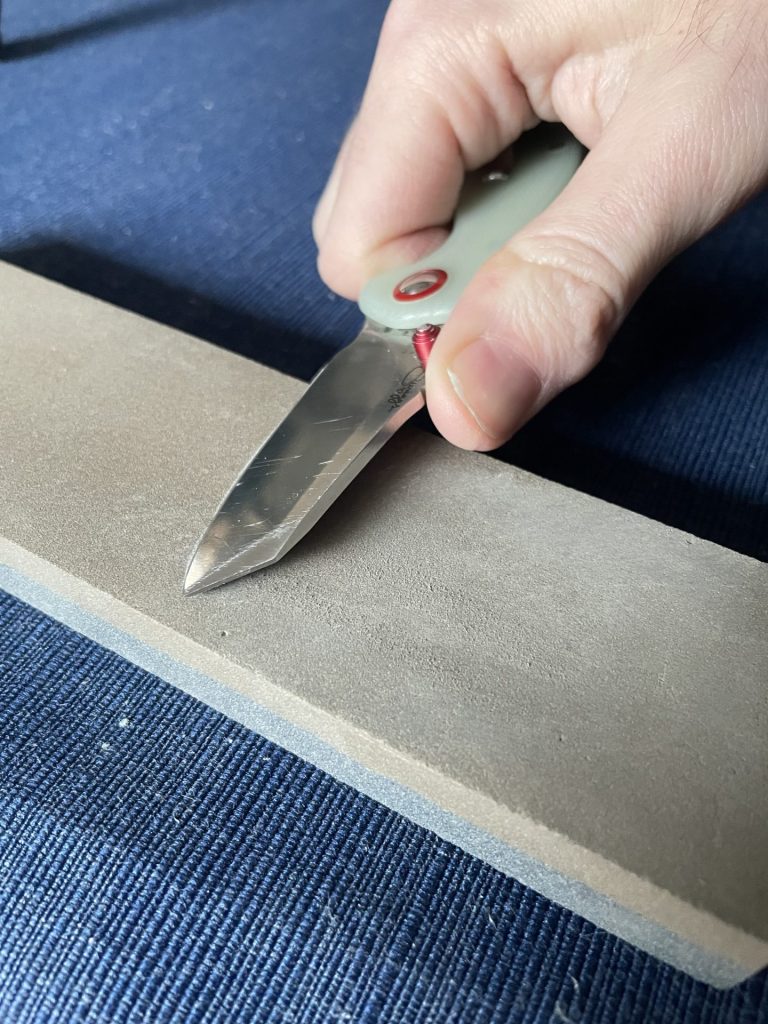 How to sharpen a knife.