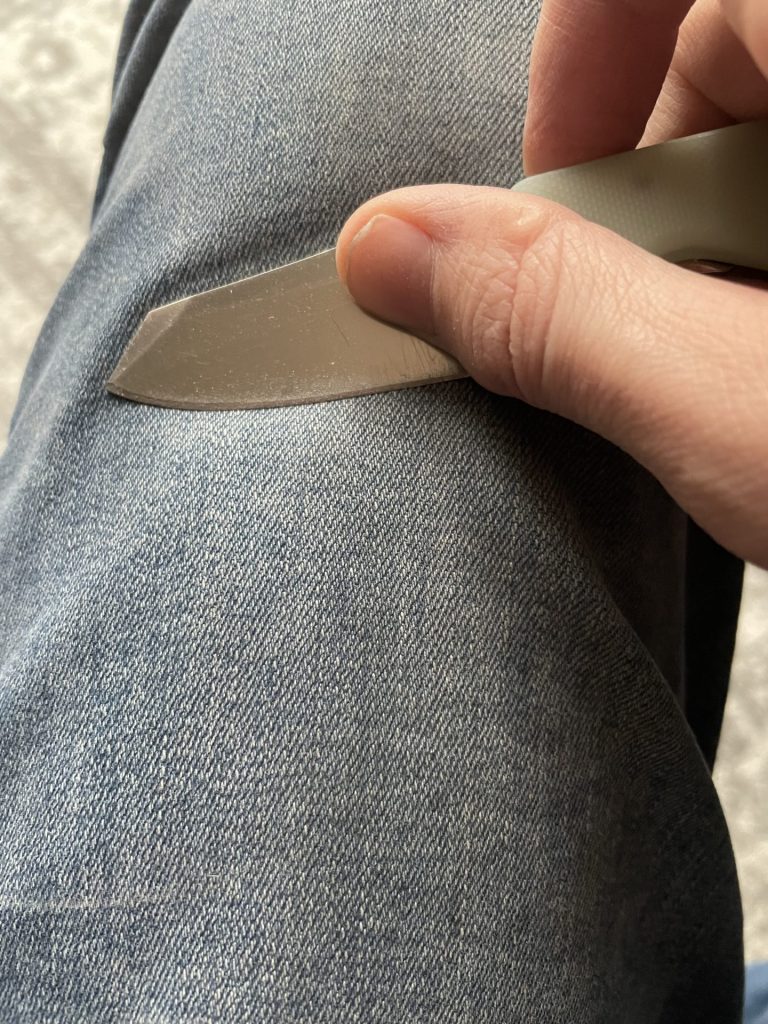 How to sharpen a knife.