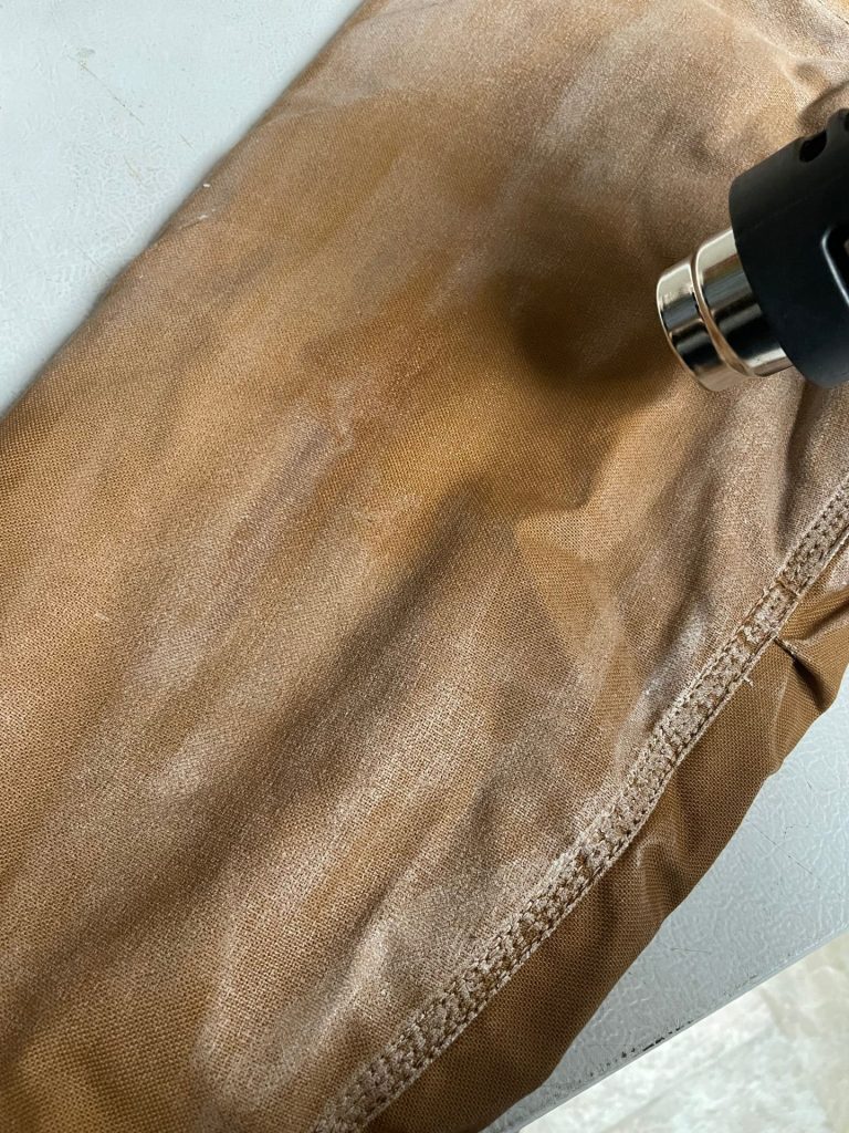 Waxed jacket