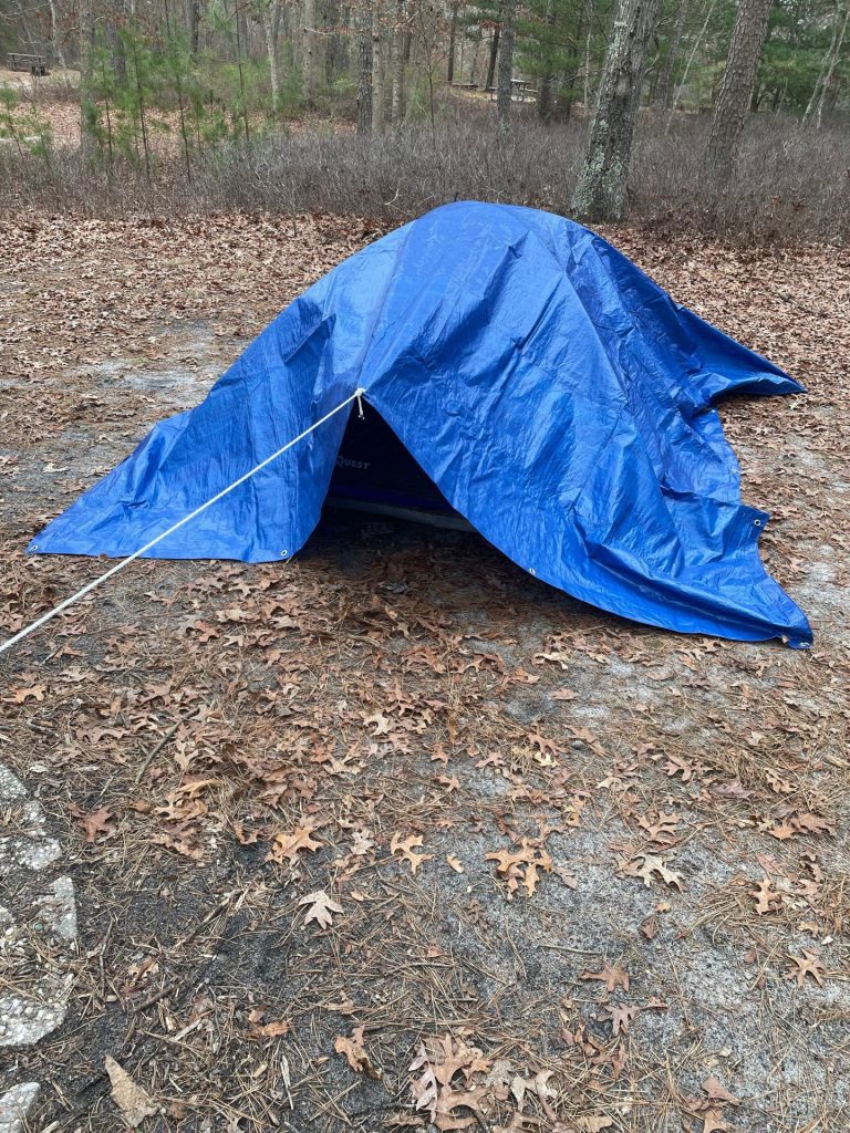 Wet Winter Weather Camping Tips