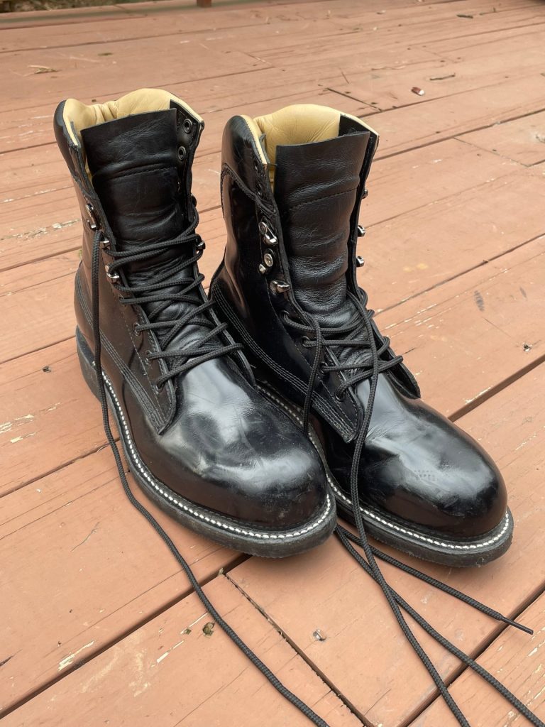 Waxing Your Bootlaces