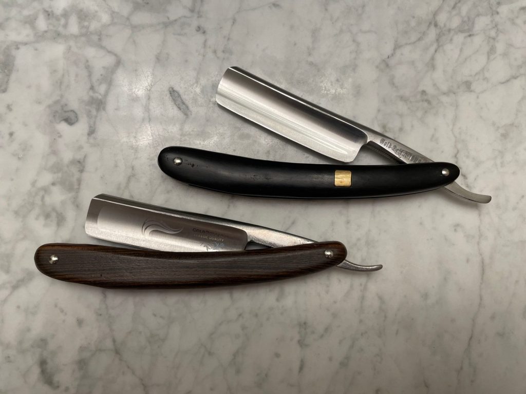 Shaving with a Straight Razor