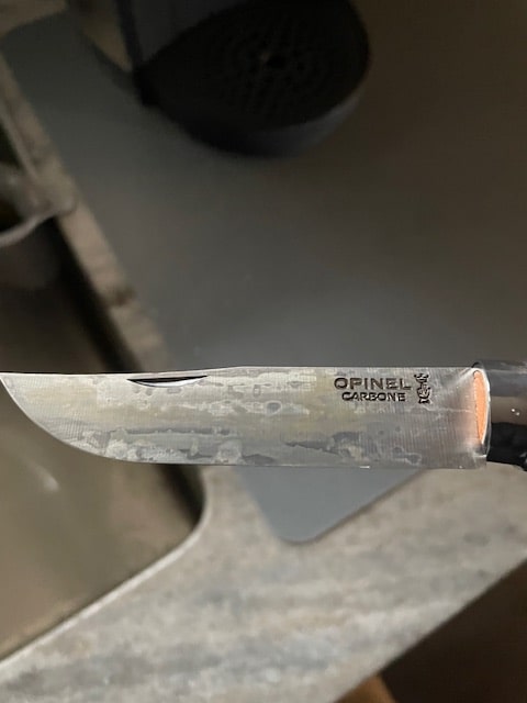 How to Force a Patina on a Carbon Steel Knife