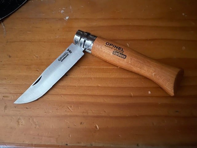 Forcing a Patina on a Carbon Steel Blade